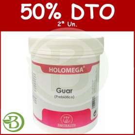 Holomega Guar (Prebiotico) 100Gr. Equisalud Pack (2a Ud al 50%)