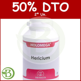 Holomega Hericium 180 Cápsulas Equisalud Pack (2a Ud al 50%)