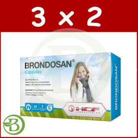 Pack 3x2 Brondosan Ansestop 45 Cápsulas HCF