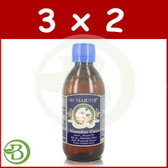 Pack 3x2 Huile d&#39;Amande Douce Pure 250Ml. marnys