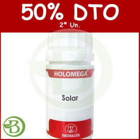 Holomega Solar 50 Cápsulas Equisalud Pack (2a Ud al 50%)