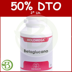 Holomega Betaglucano 180 Cápsulas Equisalud Pack (2a Ud al 50%)