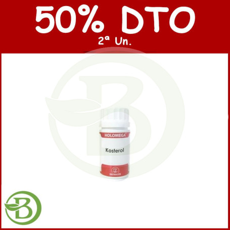 Holomega Kosterol Nuevo 50 Capsulas Equisalud Pack (2a Ud al 50%)