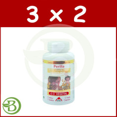 Pack 3x2 Huile de Perilla BIO 120 Perles Intersa