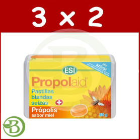 Pack 3x2 Propolaid Pastilla Blanda Miel 50Gr. ESI - Trepat Diet