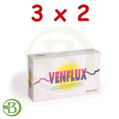 Pack 3x2 Venflux 20 Ampoules Plantis