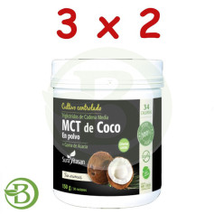 Pack 3x2 Mct Noix de Coco en Poudre 150Gr. Sourate Vitasan