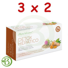 Pack 3x2 Foie Detox 30 Caps. Phytoavance