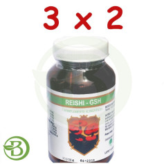 Pack 3x2 Reishi GSH Golden Green 120 Gélules