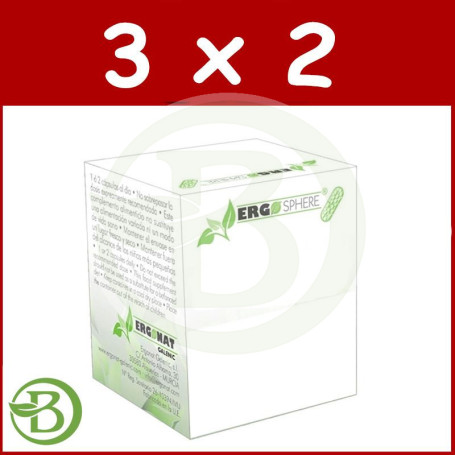 Pack 3x2 Ergosphere Grosellero Negro 45 Capsulas Ergonat