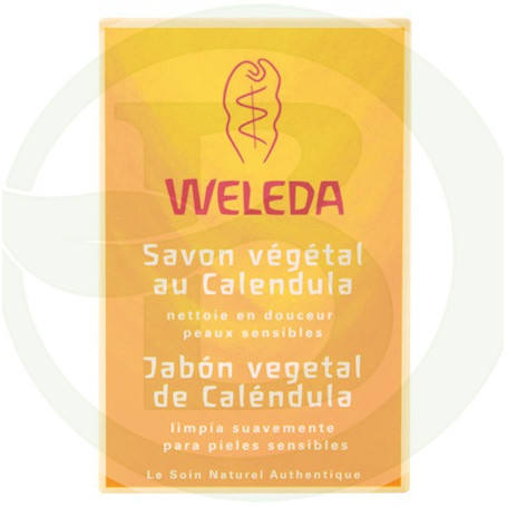 Jabón Vegetal de Caléndula 100Gr. Weleda