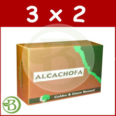 Pack 3x2 Artichaut Golden Green 60 Gélules