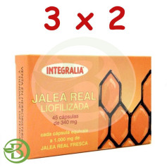 Pack 3x2 Gelée Royale Lyophilisée Integralia