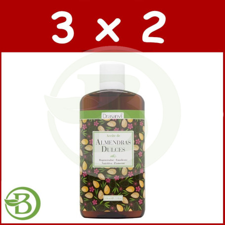 Pack 3x2 Aceite De Almendras 250Ml. Drasanvi