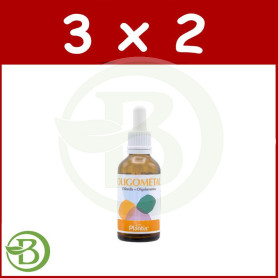 Pack 3x2 Oligometal Chlorella + Oligoelementos Plantis 50 Ml Artesania Agricola