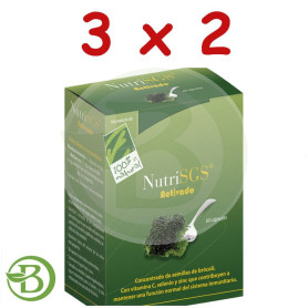 Nutri Sgs Activado 60 Cápsulas 100% Natural