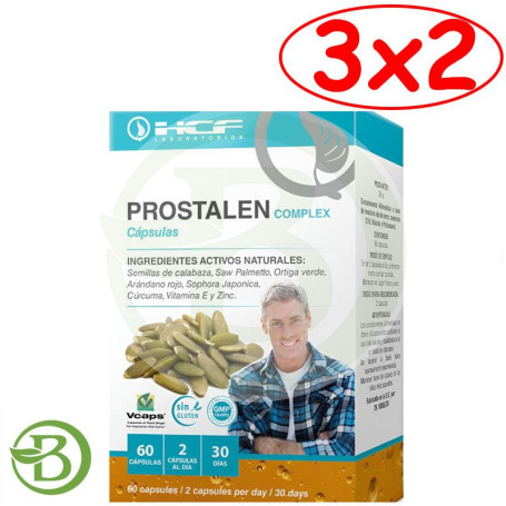 Pack 3x2 Prostalen Complex 60 Capsulas Hcf