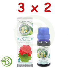 Pack 3x2 Huile Essentielle Géranium Marnys