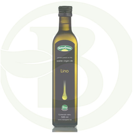 Huile de lin 500 ml. Naturgreen