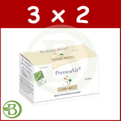 Pack 3x2 Permeavit 30 sachets Cienporcien Naturel