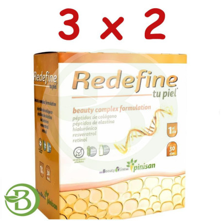 Pack 3x2 Redefine Tu Piel 30 Sticks Pinisan