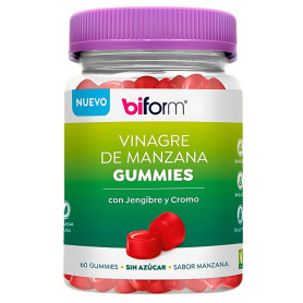 Gummies au Vinaigre de Cidre de Pomme 60 Gummies Biformes