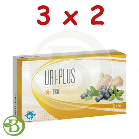 Pack 3x2 Uri Plus Forte 20 Viales Espadiet