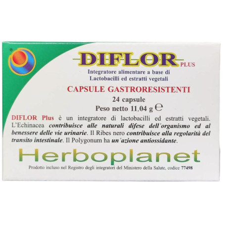 Diflor Plus 11,04 Gr 24 Gélules Herboplanet