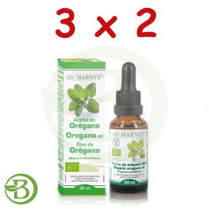 Pack 3x2 Aceite de Orégano BIO Marnys