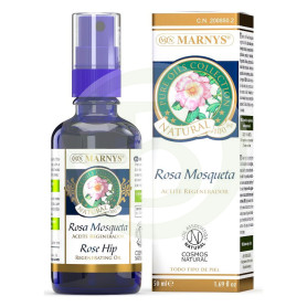 Spray d'huile de rose musquée pure 50 ml. Marnys