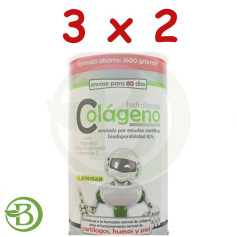 Pack 3x2 Collagène Hydrolysé 600Gr. Pinisan