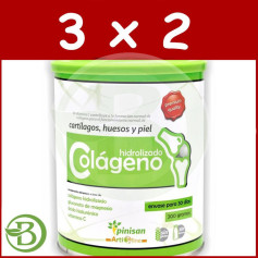 Pack 3x2 Collagène Hydrolysé 300Gr. Pinisan