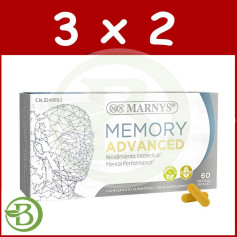 Pack 3x2 Mémoire Avancé 60 Gélules Marnys