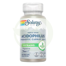 Acidophilus Plus 30 Gélules Solaray