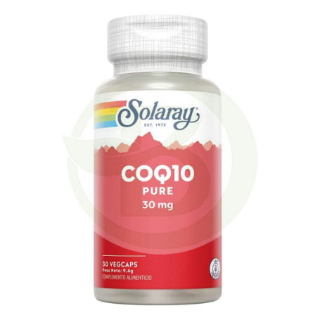 Pure CoQ10 30Mg. 30 capsules Solaray