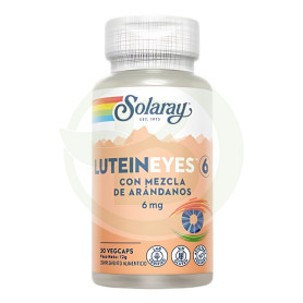 Yeux de lutéine 6Mg. 30 capsules Solaray