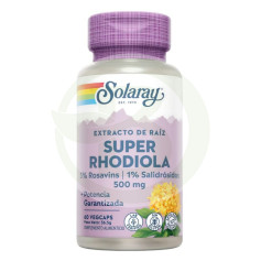 SUPER RHODIOLA 60 CAPSULES VÉGÉTALES SOLARAY