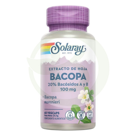 Bacopa 100Mg. 60 capsules Solaray