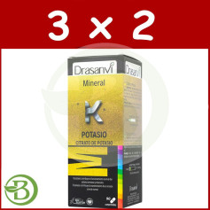 Pack 3x2 Citrate de Potassium 90 Comprimés Drasanvi