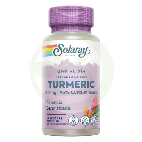 Curcuma 600Mg. 30 capsules Solaray