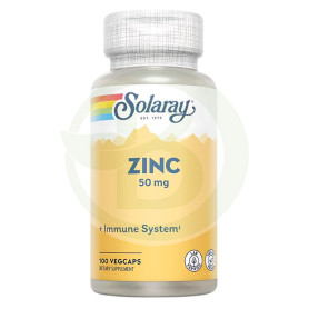 Zinc 50Mg. 60 Cápsulas Solaray