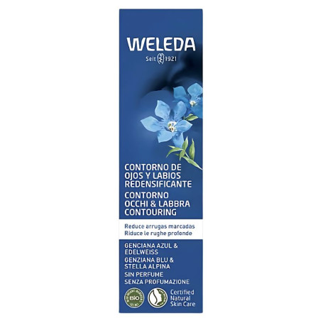 Contour Yeux Rouges et Lèvres Genc.Bleu et Edelweiss 10Ml Weleda