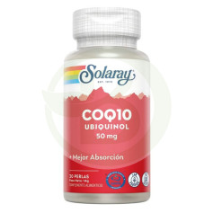 Ubiquinol CoQ10 50Mg. 30 Perlas Solaray