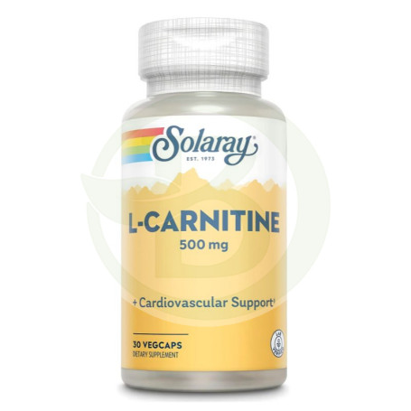 L-Carnitine 500Mg. 30 Cápsulas Solaray