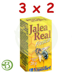 Pack 3x2 Gelée Royale Fraîche 20Gr. Ynsadiet