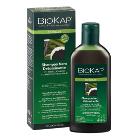 Biokap Shampoing Noir Détoxifiant 200Ml