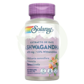 Ashwagandha 470Mg. 60 capsules Solaray