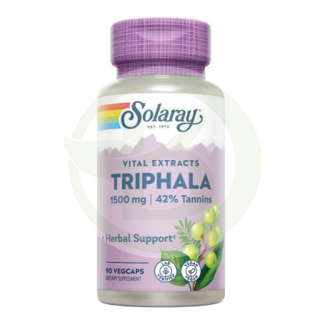 Triphala 500Mg. 60 Cápsulas Solaray