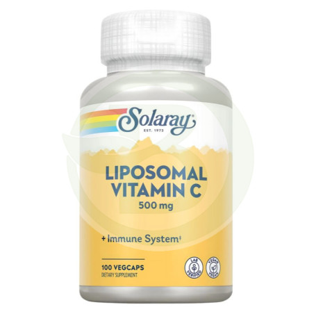 Lipo Vitamine C 400Mg. 100 capsules végétales Solaray