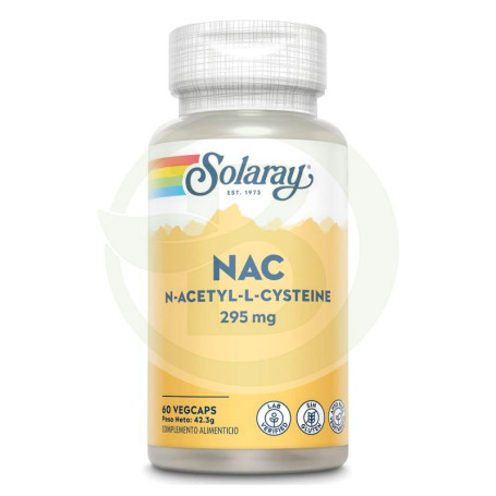 Nac 295Mg. 60 Cápsulas Solaray